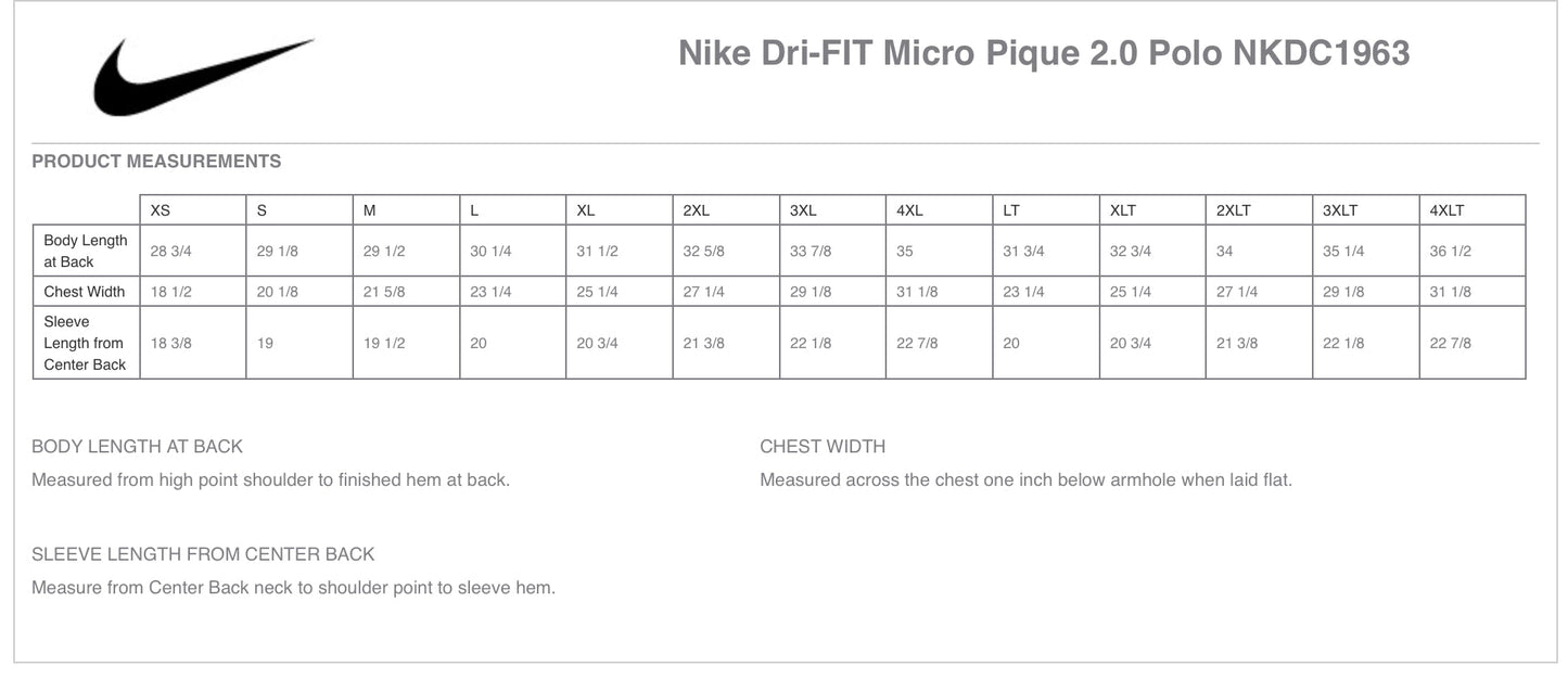 Adult Nike Dri-Fit Vertical Mesh Polo: Crest Logo