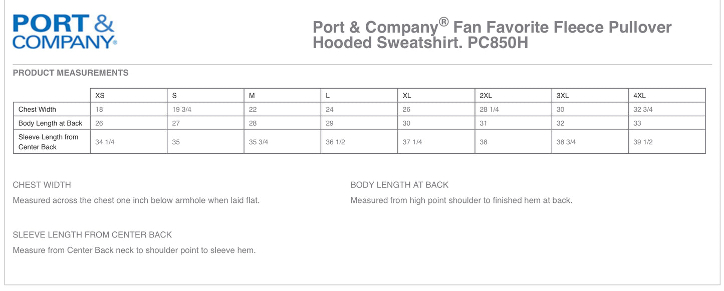 Adult Unisex Fleece Hoodie: Design 1