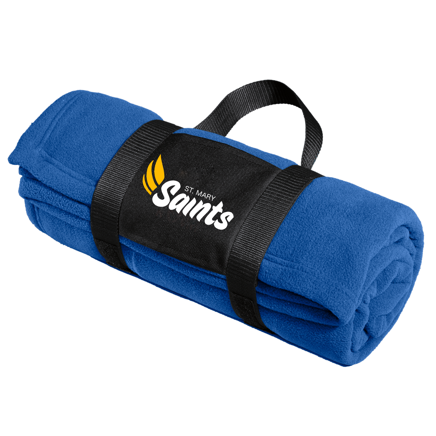 Fleece Blanket with Carry Straps SMS