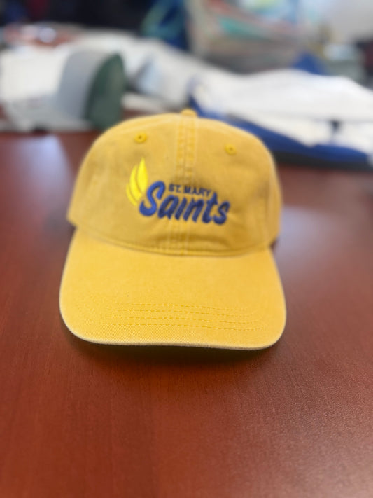 Yellow Unstructured Hat