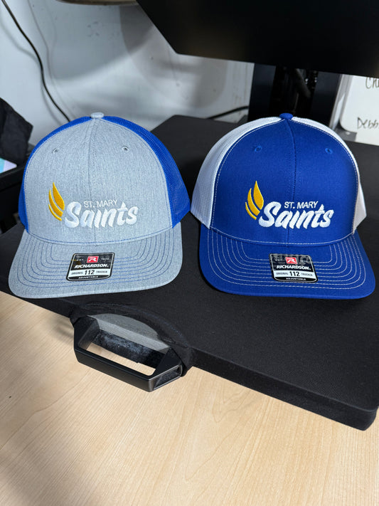 Embroidered Richardson Snap Back Trucker Cap
