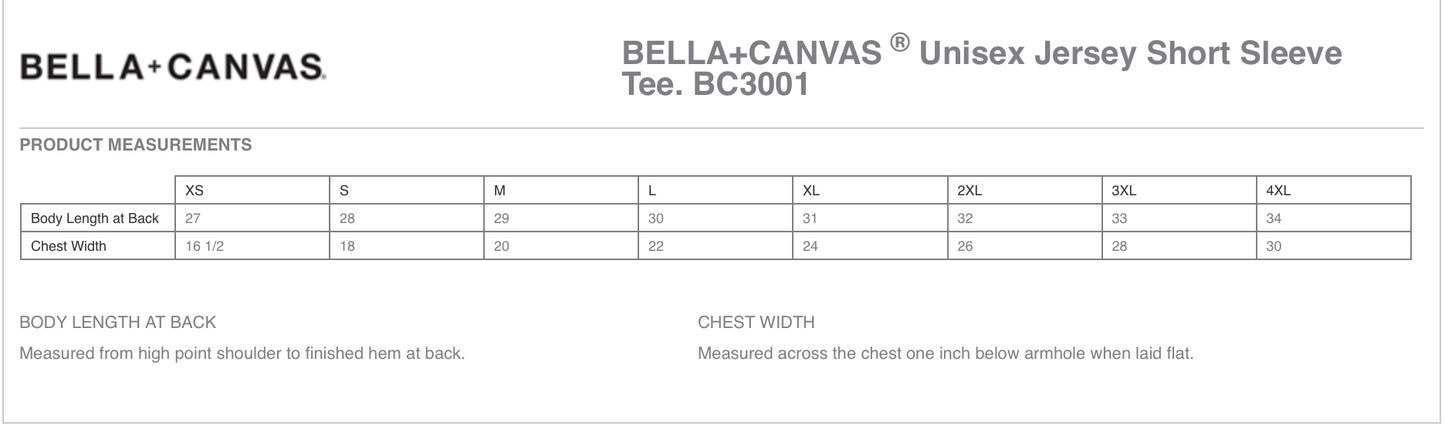 Adult Bella Canvas T-Shirt