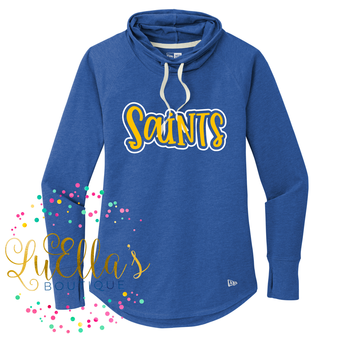 Ladies New Era Cotton Blend Cowl Tunic