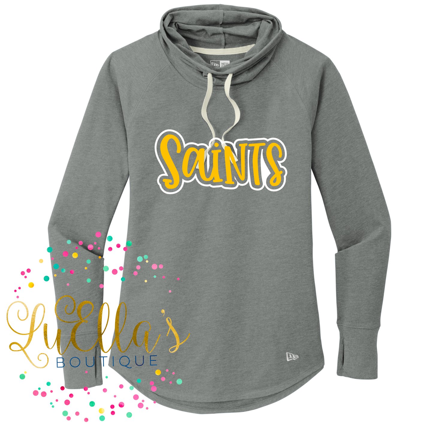 Ladies New Era Cotton Blend Cowl Tunic