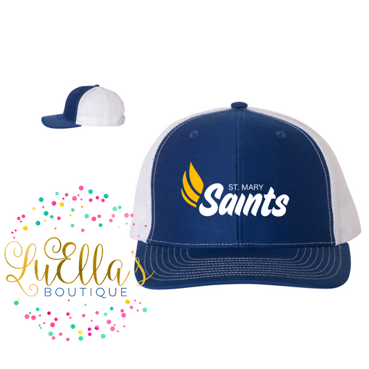 Embroidered Richardson Snap Back Trucker Cap