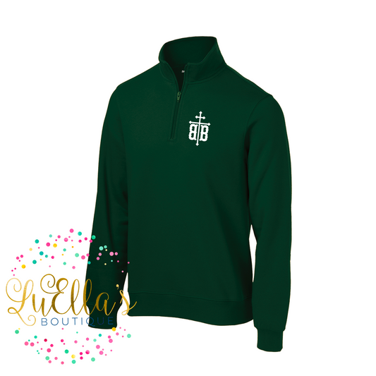 ADULT Sport Tek 1/4 Zip Sweatshirt