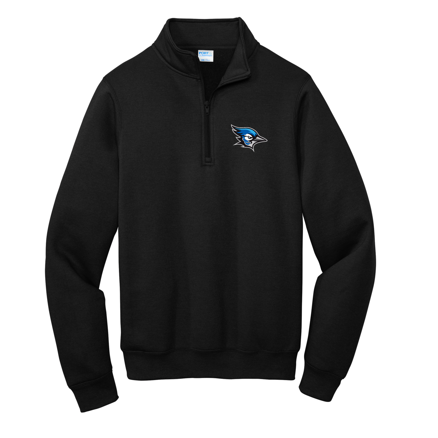 ADULT FLEECE Port & Co 1/4 Zip Sweatshirt
