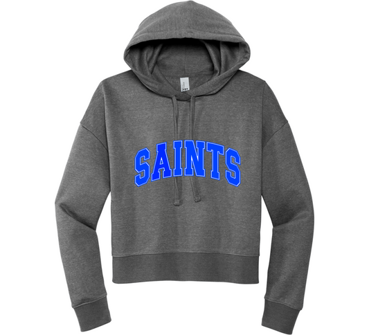 District Women’s V.I.T Fleece Hoodie Charcoal