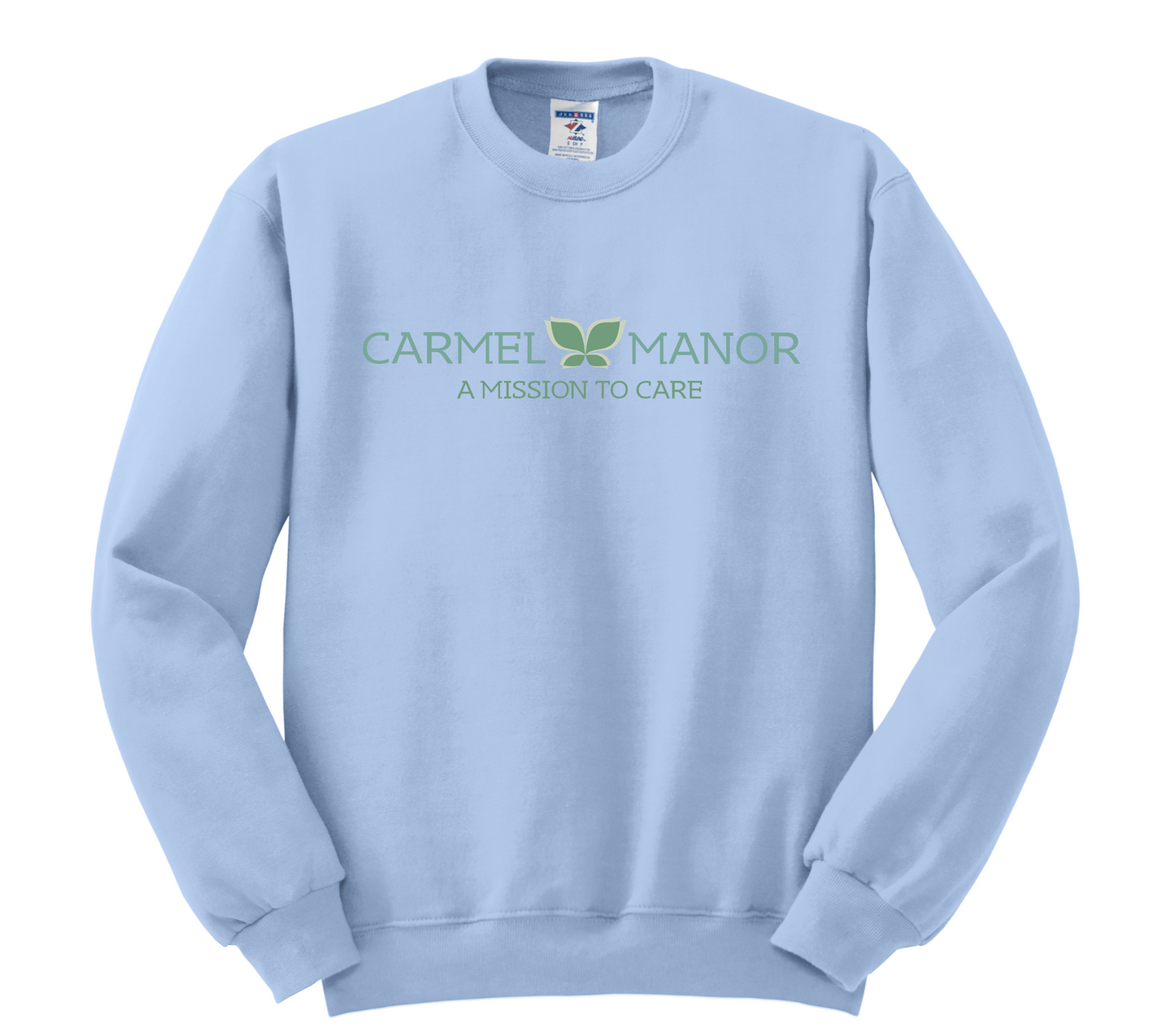 Adult Jerzees Crewneck Sweatshirt: Light Blue