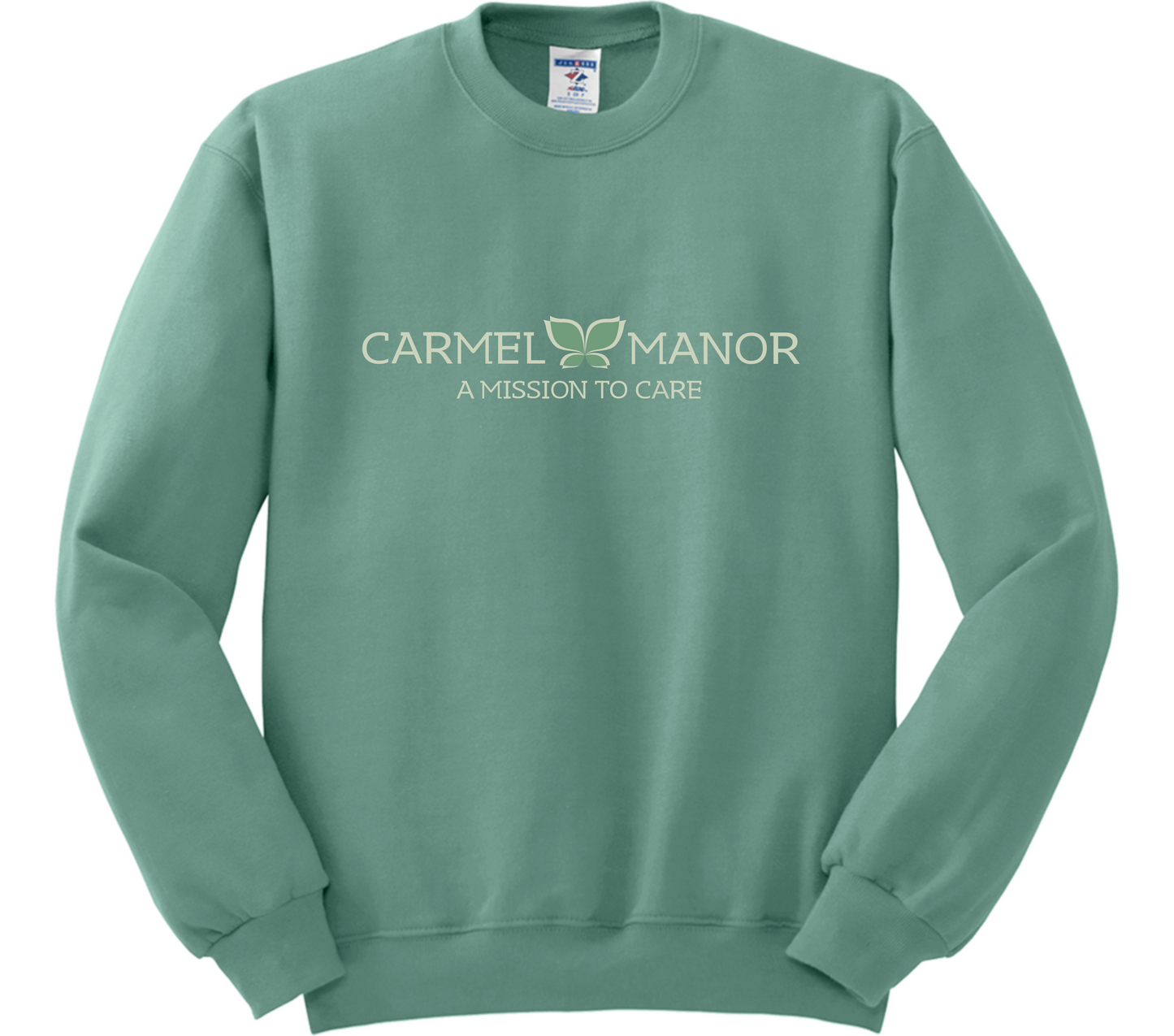 Adult Jerzees Crewneck Sweatshirt: Sage