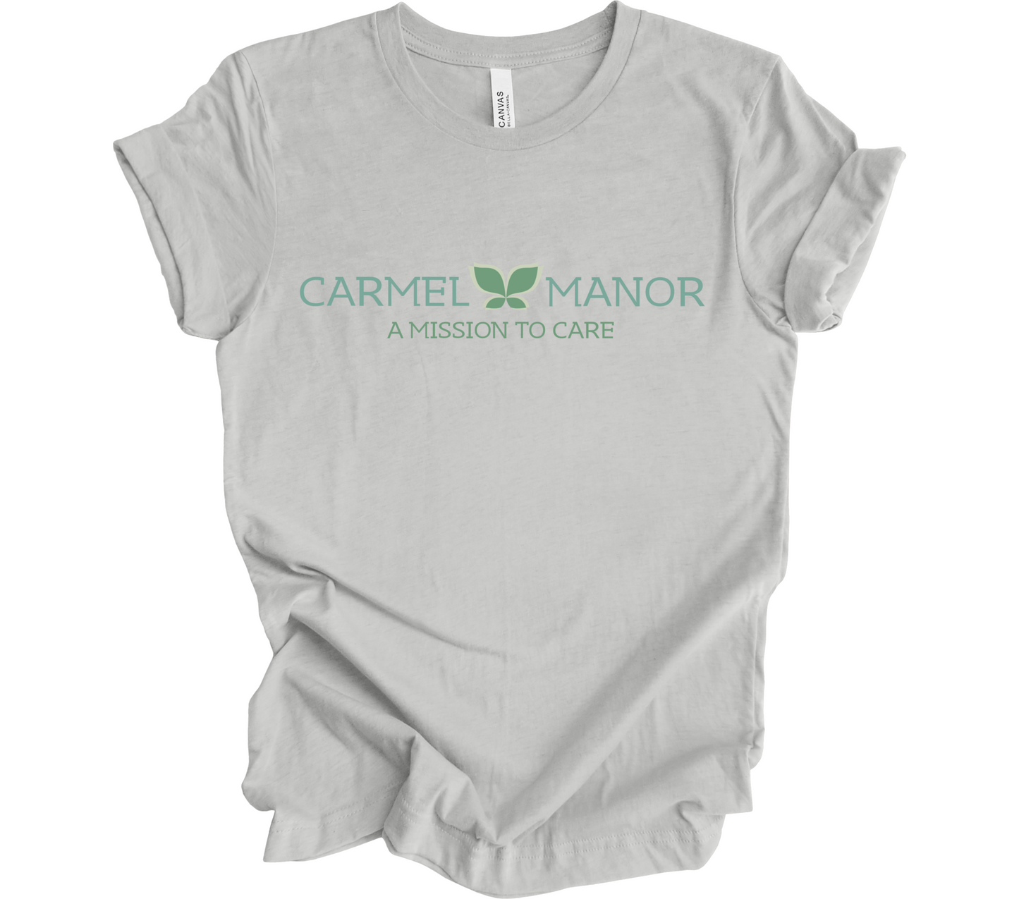 Gray Adult Port & Co T-Shirt-Design 1