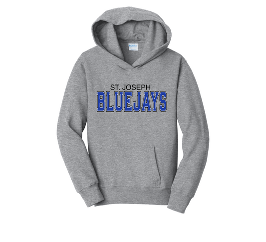 Youth Hooded Sweatshirt: Design 3