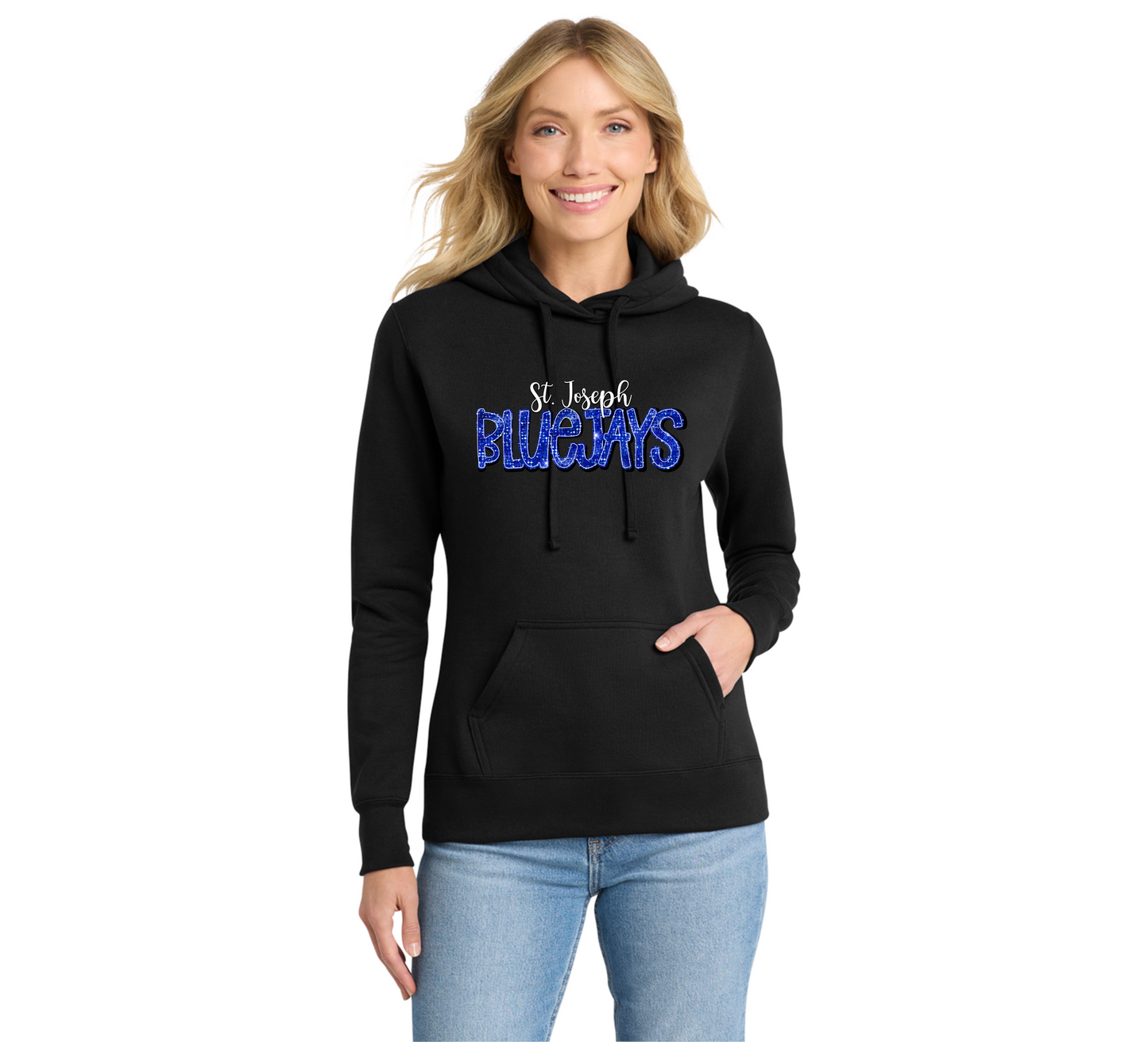 Ladies Port & Co Fleece Hoodie
