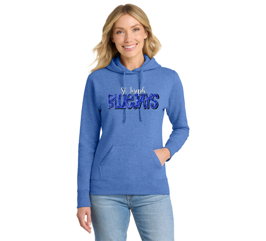 Ladies Port & Co Fleece Hoodie