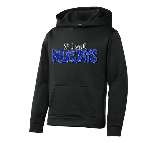 Youth Sport Tek Wicking Sweatshirt: Design 4