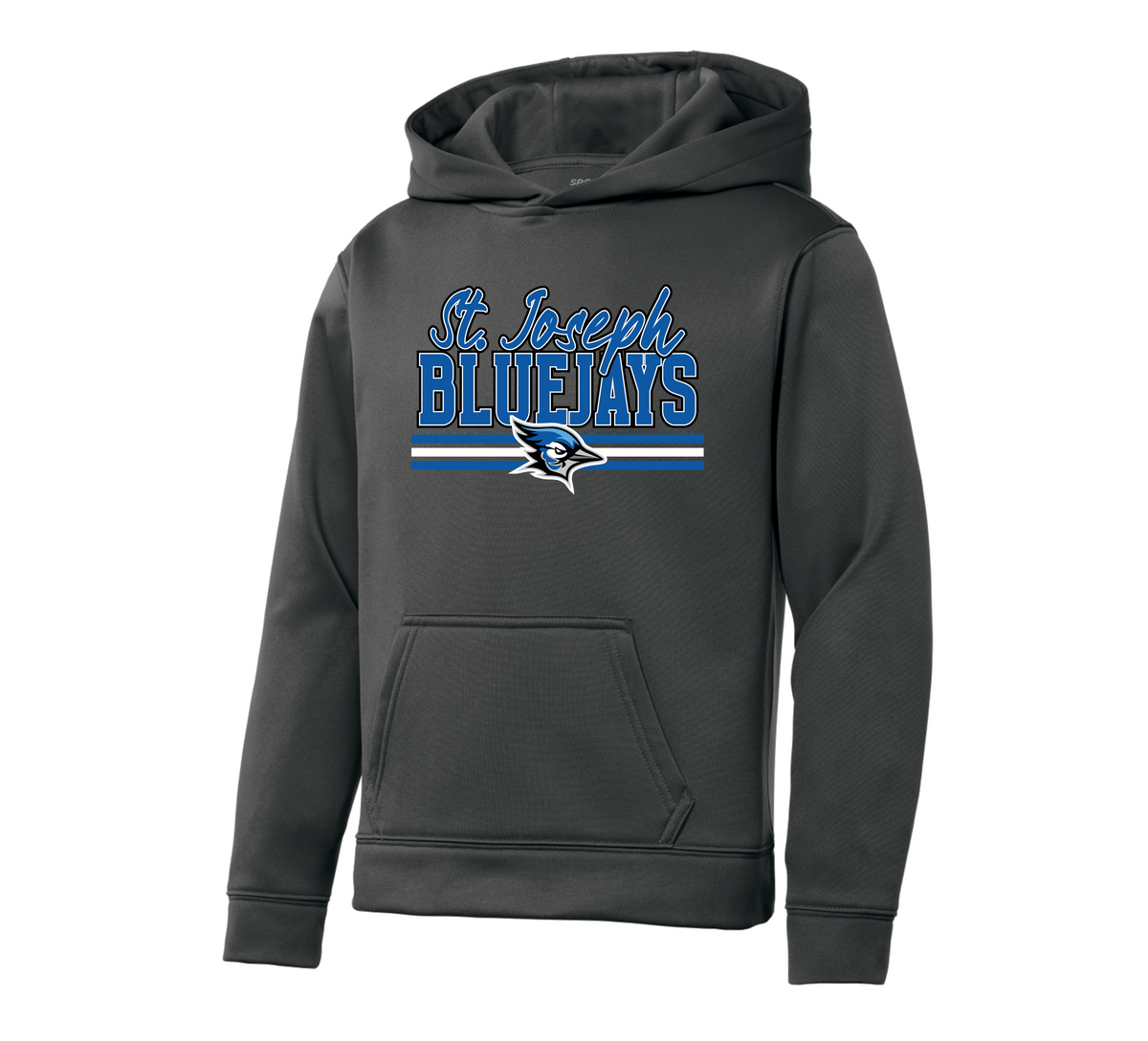 Youth Sport Tek Wicking Sweatshirt: Design 2