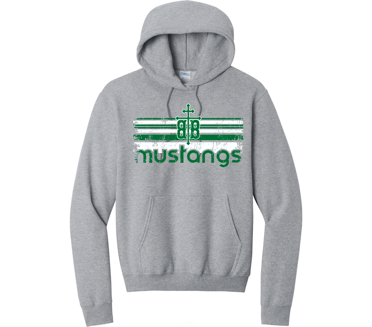 Youth Hooded Sweatshirt: Design 4