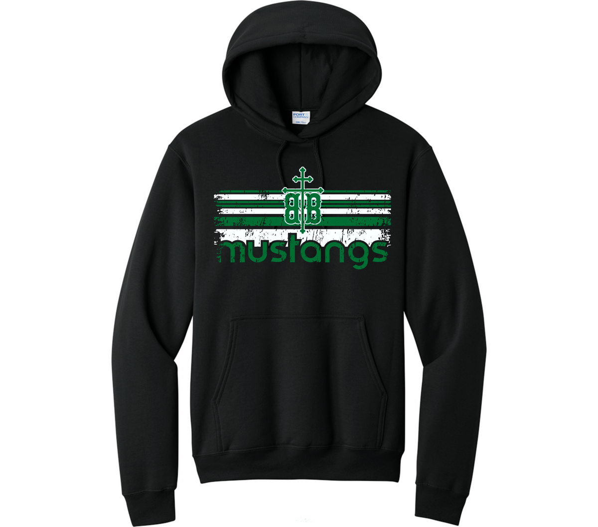 Youth Hooded Sweatshirt: Design 4