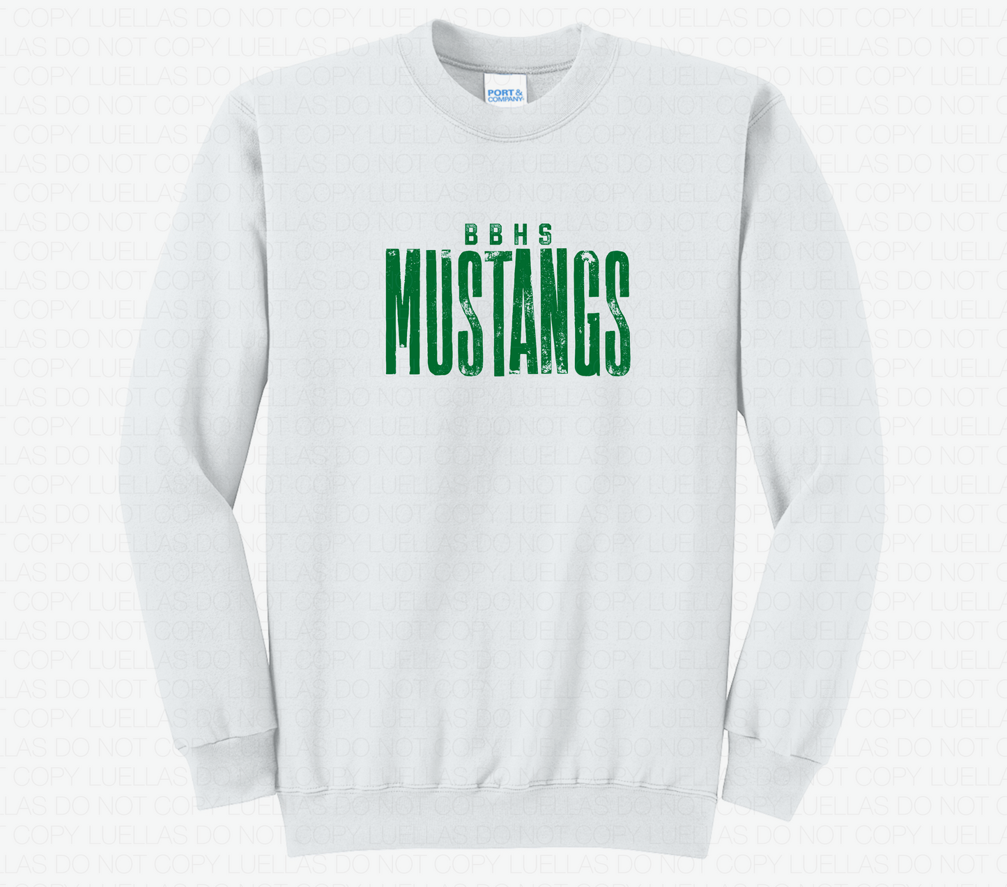 Adult Unisex Crewneck Sweatshirt: Design 1
