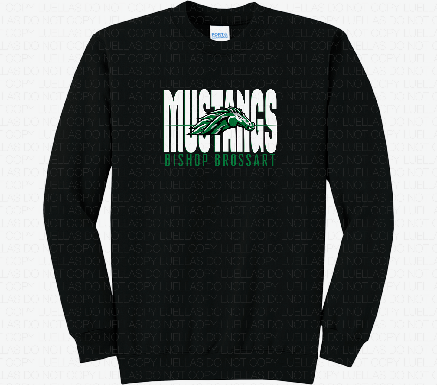 Adult Unisex Fleece Crewneck Sweatshirt: Design 5