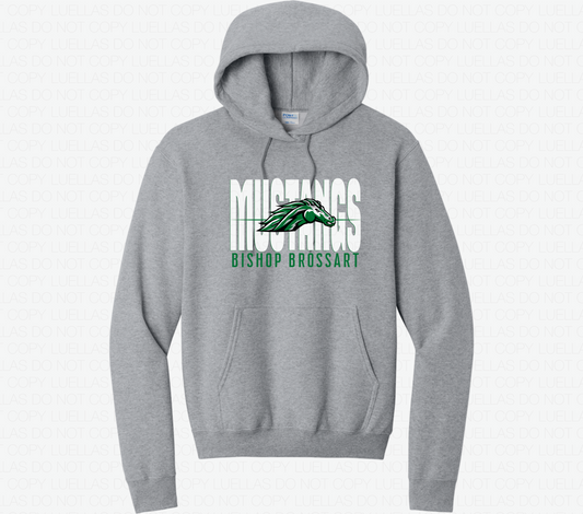 Youth Hooded Sweatshirt: Design 5