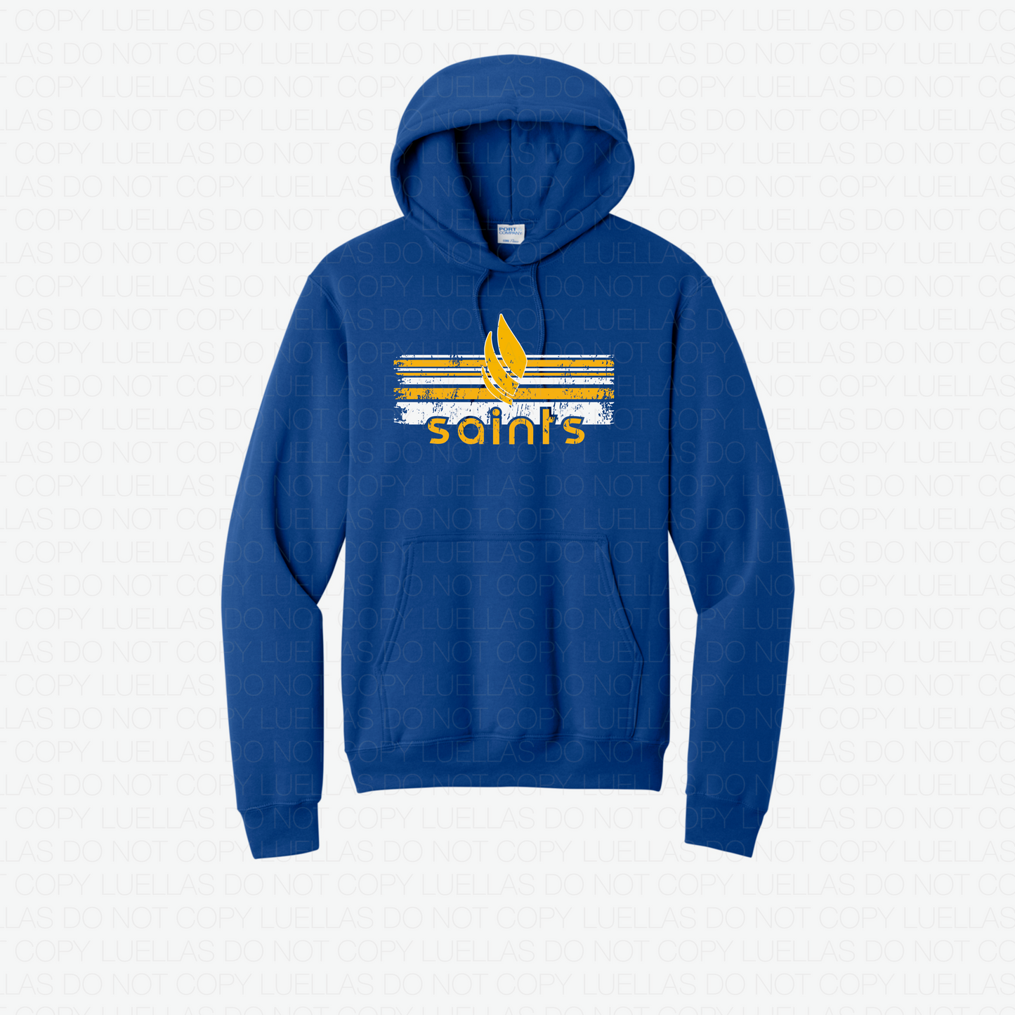 Adult Port & Co Unisex Fleece Hoodie: Design 1