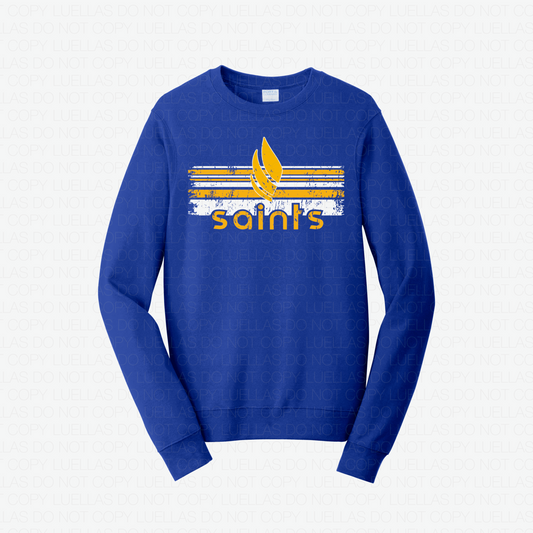 Adult Port & Co Crewneck Sweatshirt: Design 1