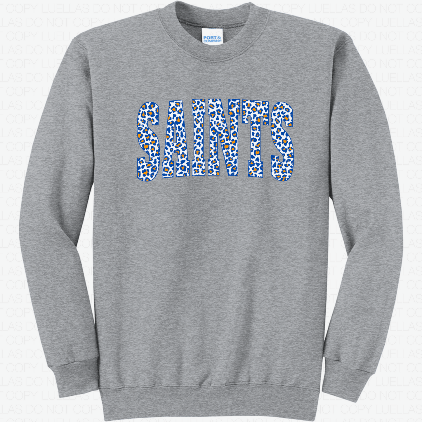 Adult Port & Co Crewneck Sweatshirt: Design 3
